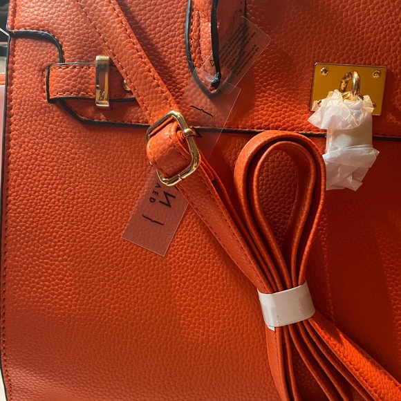 COPY - Orange FASHION Handbag & Wallet set - Picture 6 of 9